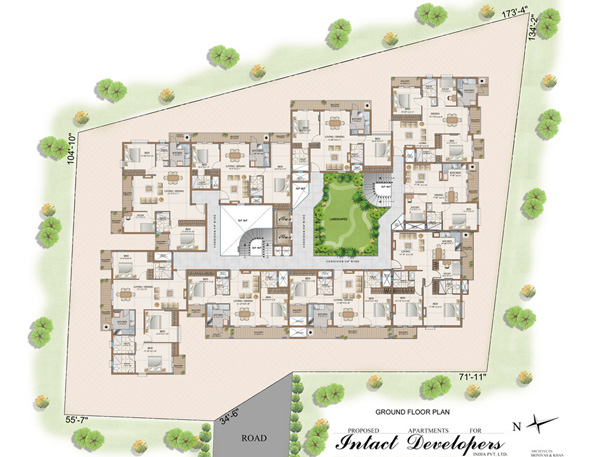 Intact Avenue Typical Floor Plan